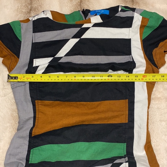 Derek Lam 55% Lino for design Nation women Dress - Picture 12 of 16